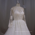 Robe de mariée dentelle rêveur manches longues de princesse